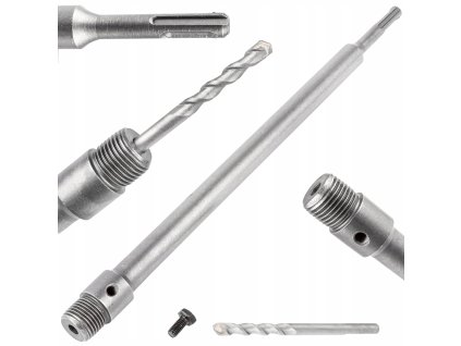 Adaptér SDS+ 450 mm s vodiacim vrtákom pre korunové vrtáky – Mar-Pol M22601