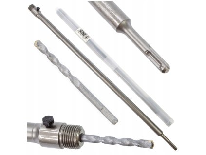 Adaptér SDS+ 600 mm s vodiacim vrtákom pre korunové vrtáky – Mar-Pol M22602