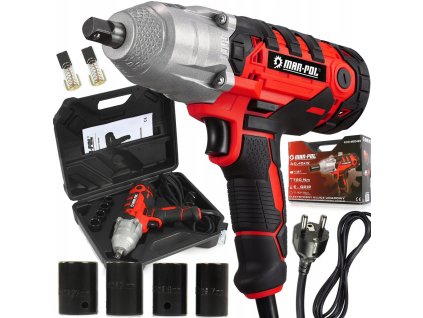 Elektrický rázový uťahovák 1/2'' – MAR-POL M80489 (720 Nm)
