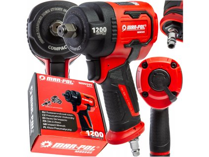 Pneumatický rázový uťahovák 1/2'' – MAR-POL COMPACT M80505 (1200 Nm)