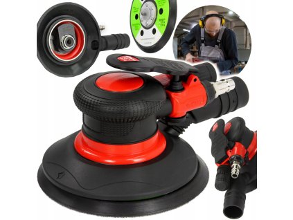 Pneumatická excentrická brúska 150 mm s reguláciou otáčok – MAR-POL M80586