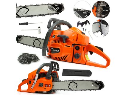 Benzínová reťazová píla DEMON CS-58T – M831342N (3 HP, 38 cm)