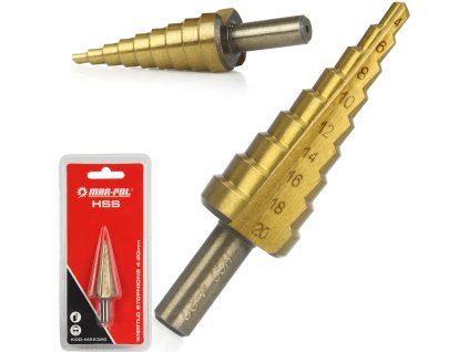 wiertlo stopniowe 4 20mm