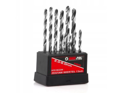 zestaw wiertel hss 2 0 8 0mm (1)