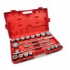 klucze nasadowe 21pc 3 4 19 50mm 12 kat