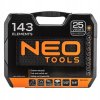 Sada naradia 143 ks NEO TOOLS KOMPLET 08 945 Znacka NEO TOOLS