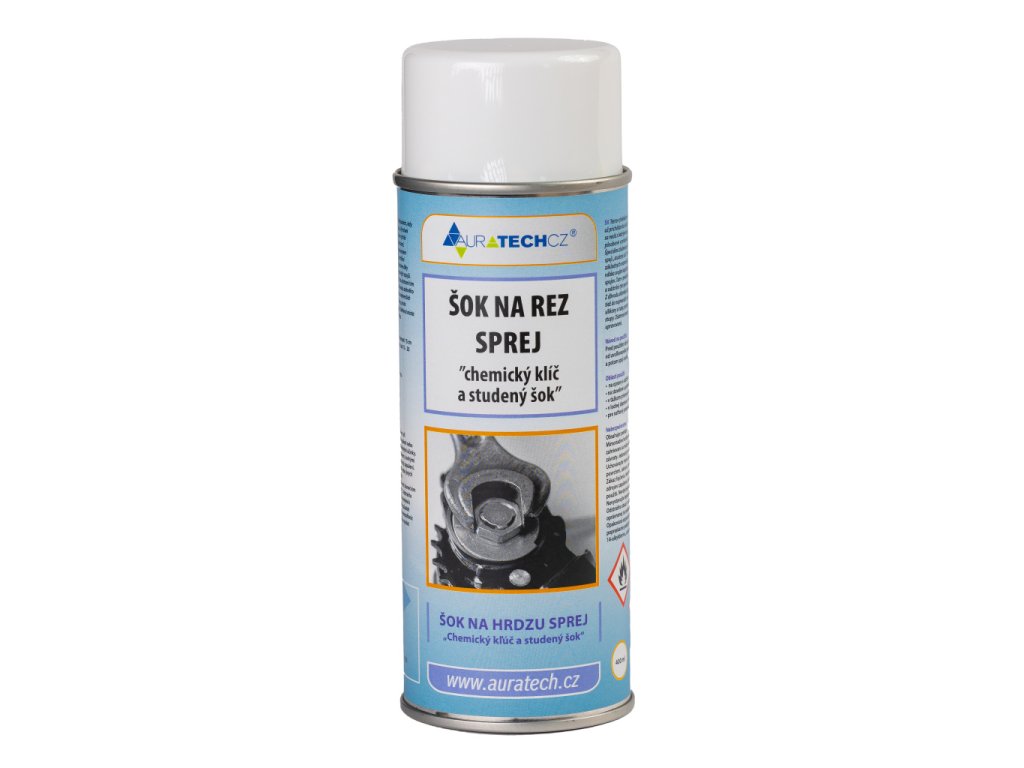 ŠOK NA REZ SPREJ - chemický klíč a studený šok - 400ml - (POVOLOVAČ,UVOLŇOVAČ)