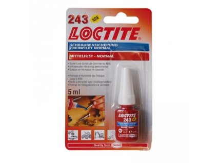 Loctite 243 - 5 ml, středněpevnostní, 5 ml