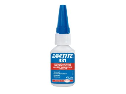 Loctite 431 - 20 g, vteřinové lepidlo, 1 x Loctite 431 - 20 g