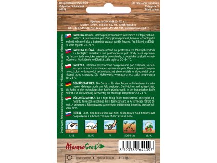 paprika zeleninova rana boneta na pole c