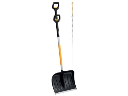 hrablo na snih teleskopicke fiskars x series