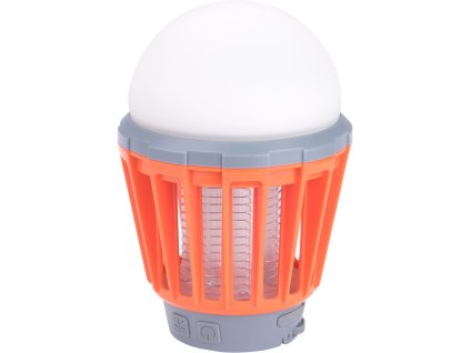 lucerna turisticka s lapacem komaru 180lm usb nabijeni 3x 1w led extol light