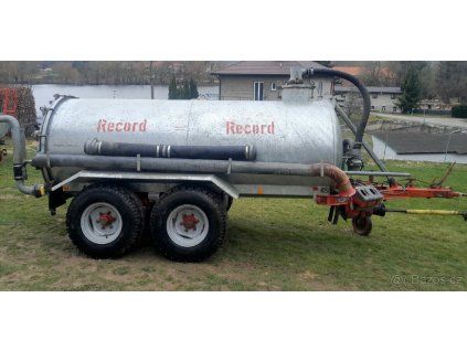 Fekální přívěs tandem 6