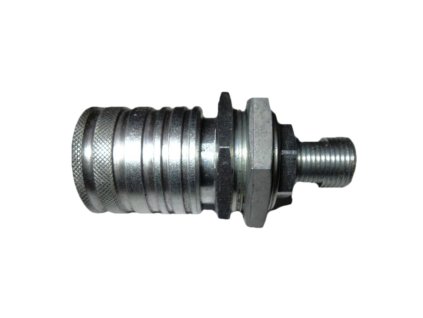 Rychlospojka ISO 12,5 zásuvka M18x1,5 na panel se šroubením a maticí