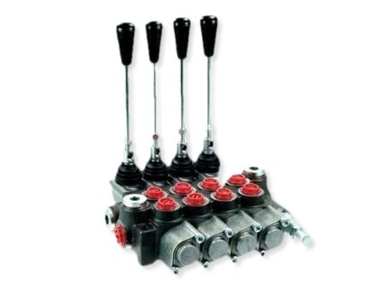 Hydraulický rozvaděč 4/40 jedna sekce s aretací