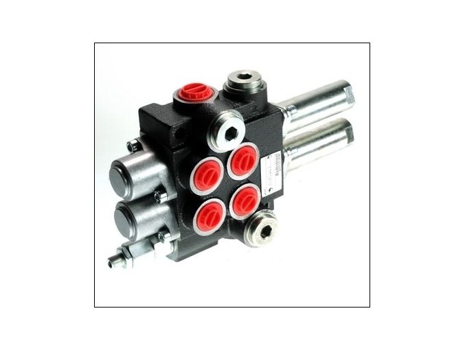 Hydraulický rozvaděč 2/80 ovládaný lanovody