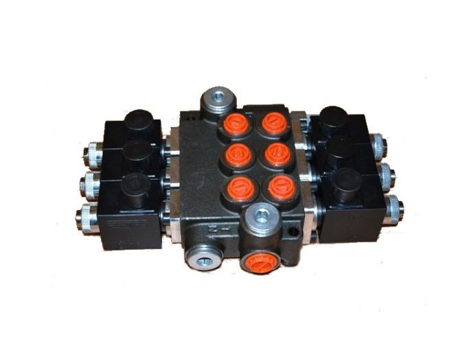 Hydraulický rozvaděč elektricky ovládaný 3/80 24 VDC