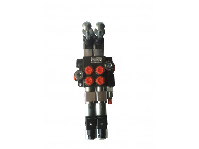 Hydraulický rozvaděč elektricky a mechanicky ovládaný 2/50 12VDC