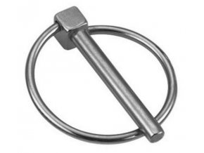 Kolík pojistný s kroužkem 11mm pozink