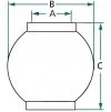 koule třetího bodu rozměr