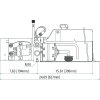 Hydraulický agregát 12 VDC 2 kW 8 litrů