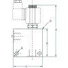 Dvoucestný uzavírací ventil 12V NO (otevřený)