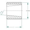 Náboj předsazeného ložiska GR1 25x22 14 zubů