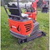 Minirypadlo, minibagr 1,2t s hydraulickým palcem