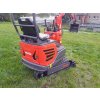 Minirypadlo, minibagr 1,2t s hydraulickým palcem