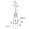 Joystick na kouli s tlačítkem pro hydraulický rozvaděč