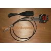 Hydraulický rozvaděč s lanovody 2/40 s jednočinnou sekcí pro čelní nakladač - sada