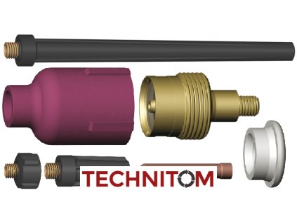 Spotřební díly k hořákům TIG 9A/20W JUMBO