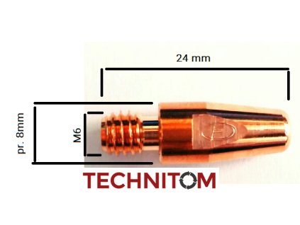 Průvlak M6x24x8 EKO