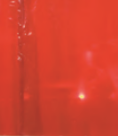 Závěs o šířce 2,0 m - varianty délka (cm): 200, délka plochy: červenooranžová