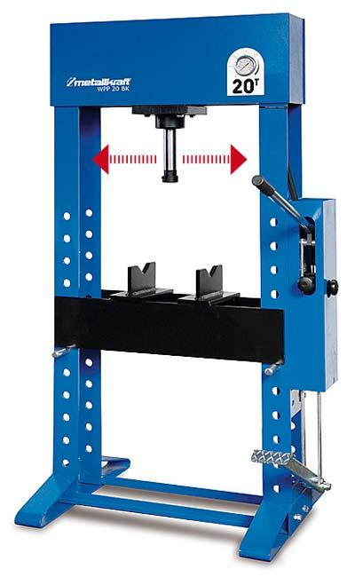 Ruční/nožní hydraulický lis WPP 20 BK - profi + čiré ochranné brýle ZDARMA