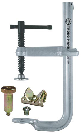 Svěrka Utility 4-IN-1 - varianty dosah (hloubka): 140 mm, hmotnost: 3,0 kg, Rozsah (mm): 216 mm