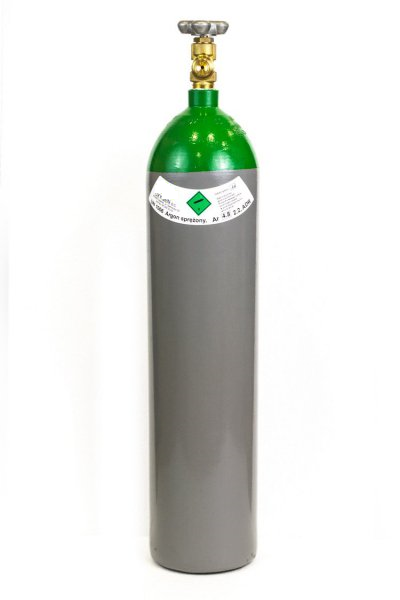Tlaková lahev plná směs Ar98/CO²2 - varianty obsah: 8 l