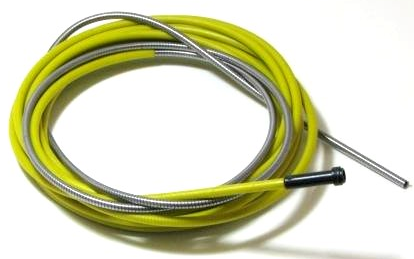 Bowden 2.5x4.5 žlutý 3/4/5m pro drát 1.4-1.6 díl_: 5,4 m