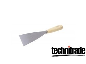 spachtle ocel drevena rucka 80mm