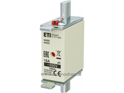 NH000 gG 16A 690V