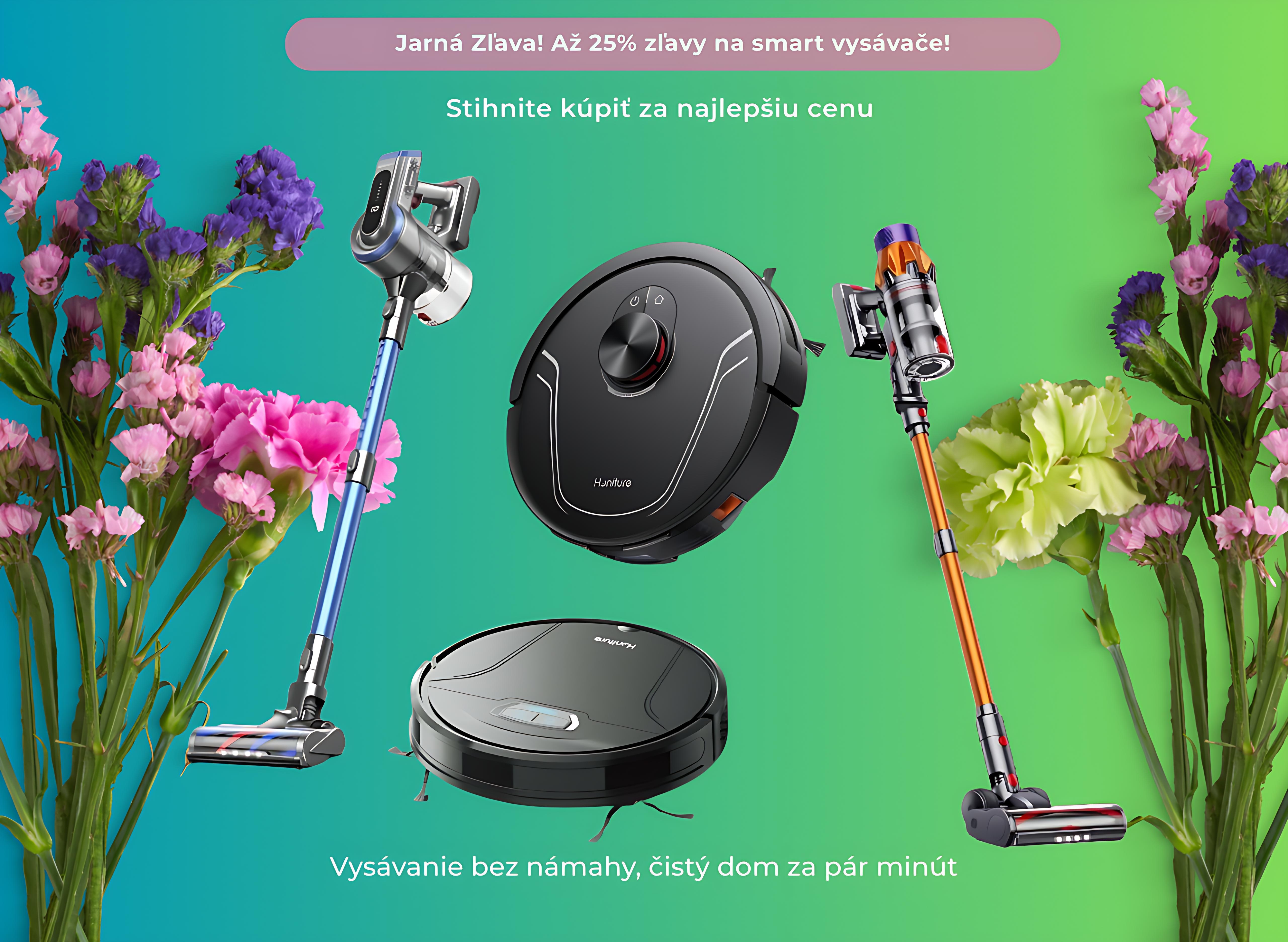 Smart vysávače HONITURE