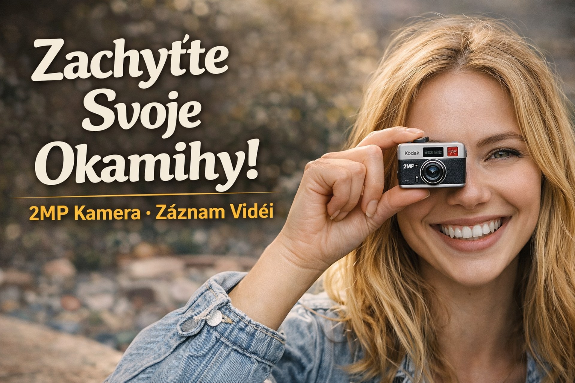 Kodak Charmera – mini retro fotoaparát zachycující okamžiky