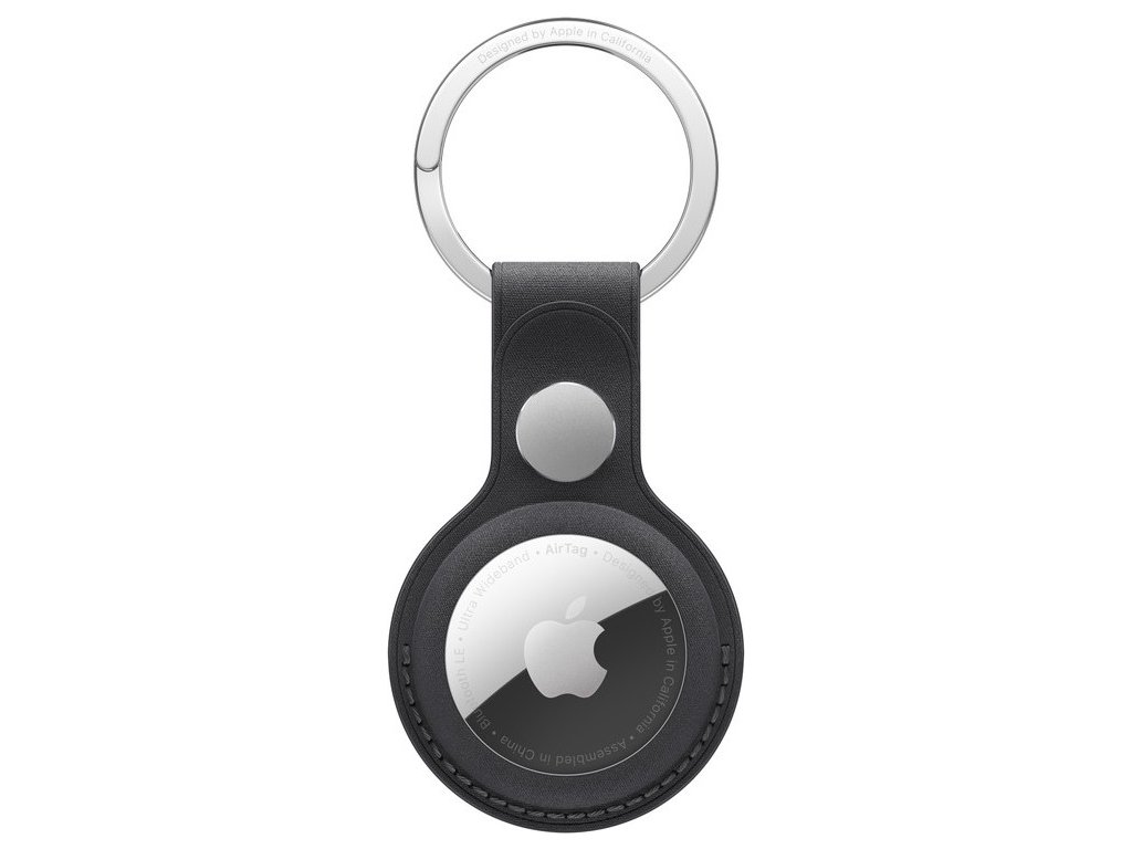 69737 airtag finewoven key ring black