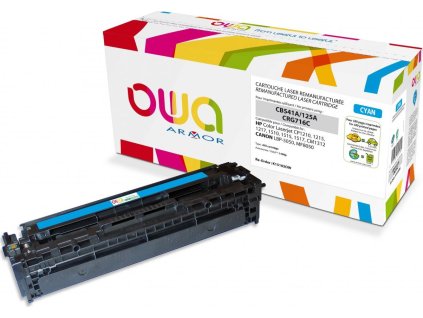 47954 owa armor toner kompatibilni s hp cb541a 1400st modra cyan