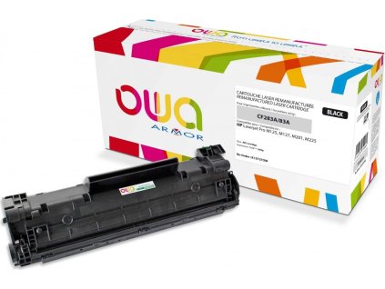 46349 owa armor toner kompatibilni s hp lj kompatibilni s m125 cf283a 1500st cerna black