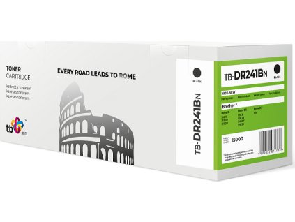 52592 valec tb kompatibilni s brother dr 241cl black 100 new