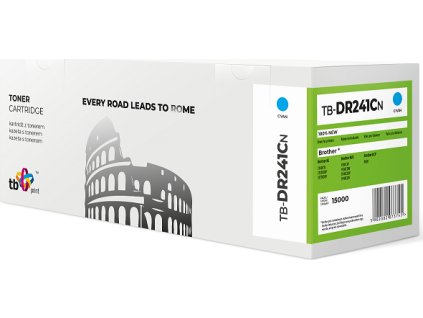 52604 valec tb kompatibilni s brother dr 241cl cyan 100 new