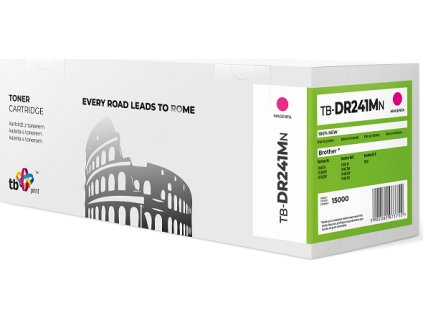 52613 valec tb kompatibilni s brother dr 241cl magenta 100 new