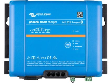 12659 victron phoenix smart ip43 charger 24v 25a 3