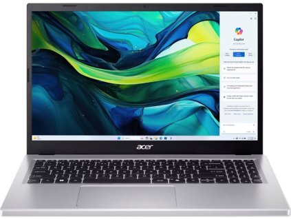 84965 acer aspire go 15 ag15 71p 56p0 i5 1334u 15 6 fhd 16gb 512gb uhd w11h silver 2r